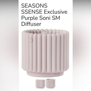 Purple Candle Holders with Elegant Accents